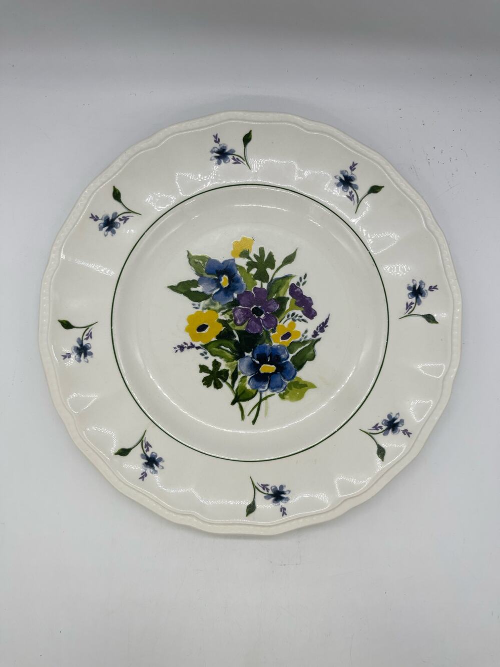 KENSINGTON Staffordshire Ironstone England WAYSIDE Dinner Plate